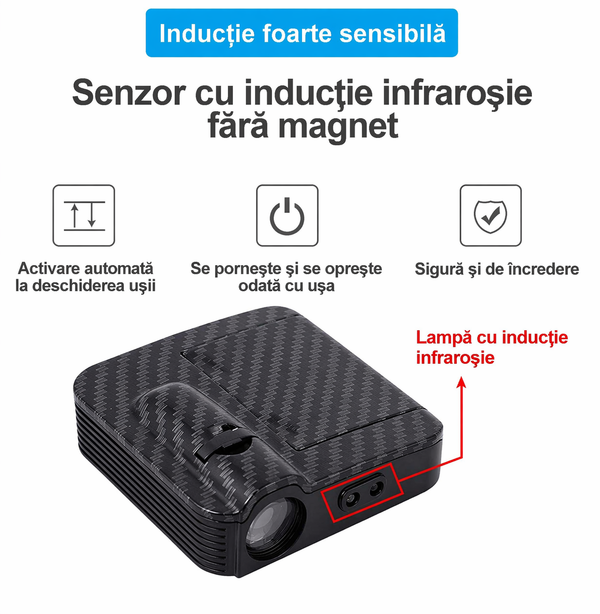 Lumină de Bun Venit Auto Magică