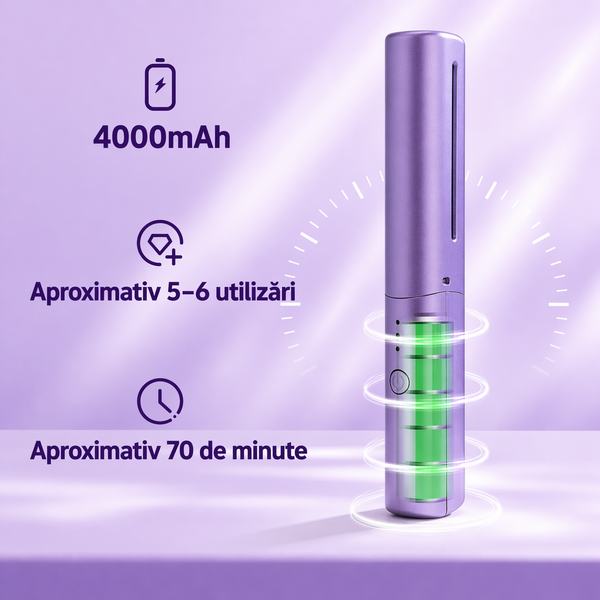 Perie de Îndreptat Părul USB